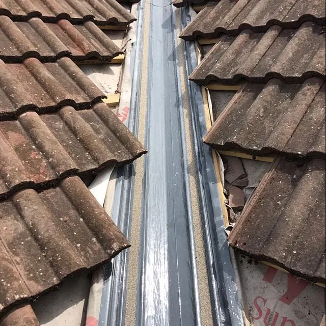 roof drainage after