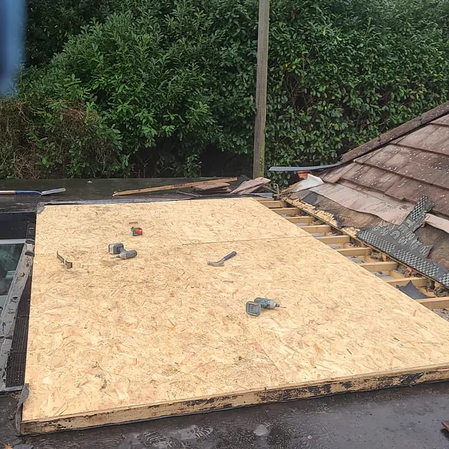 flat roof