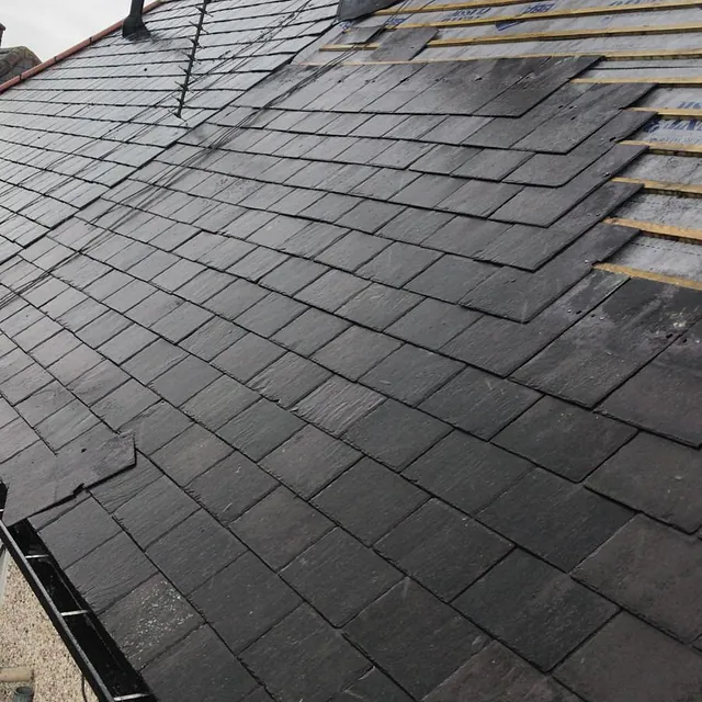 slate roof