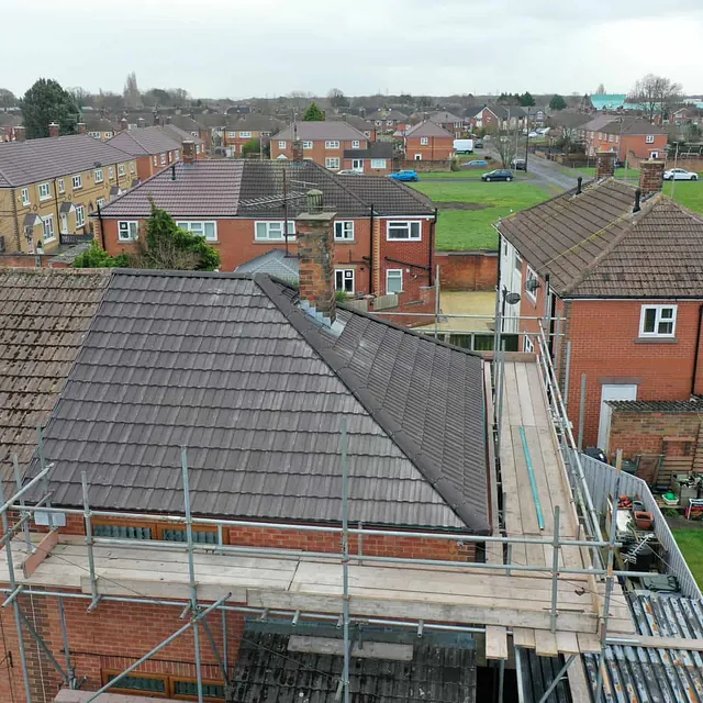 pitched roof